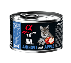 Консерва для котів ALPHA SPIRIT Anchovy with Red Apple з анчоусами та яблуками as969183 фото
