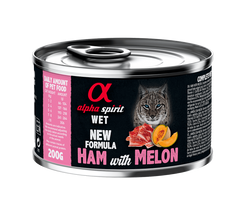 Консерва для кошек ALPHA SPIRIT Ham With Melon с ветчиной, свининой и дыней as310660 фото