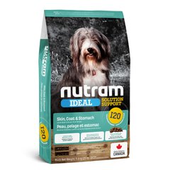 I20 Nutram Ideal Solution Support Skin, Coat & Stomach - холістік корм для собак з проблемами шкіри, шерсті чи шлунку (ягнята/рис) I20_(11.4kg) фото
